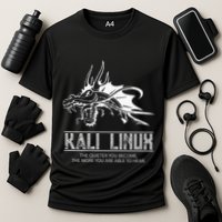 Kali Linux Dragon & Tagline Performance Shirt