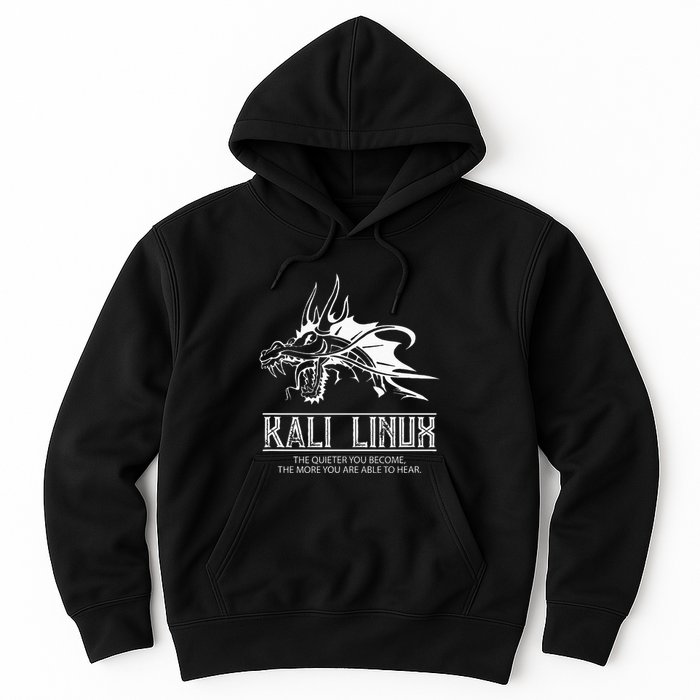 Kali Linux Dragon & Tagline Hoodie
