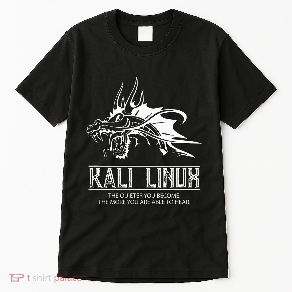 Kali Linux Dragon & Tagline Tall T-Shirt