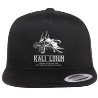 Kali Linux Dragon & Tagline Flatbill Hat