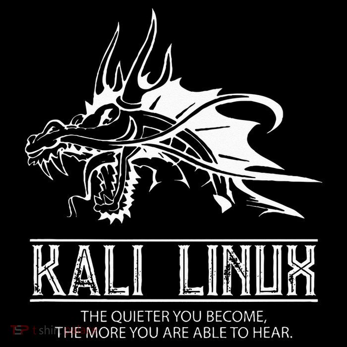 Kali Linux Dragon & Tagline Flatbill Hat