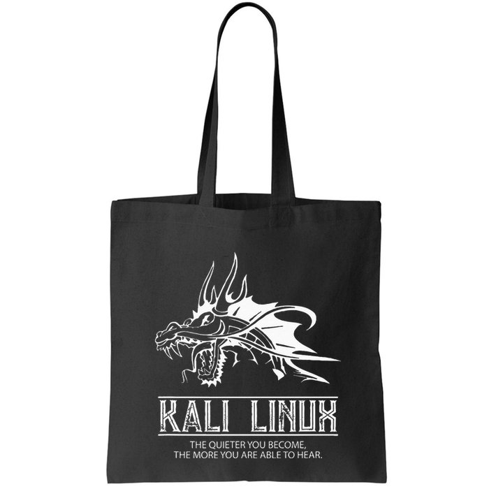 Kali Linux Dragon & Tagline Bag