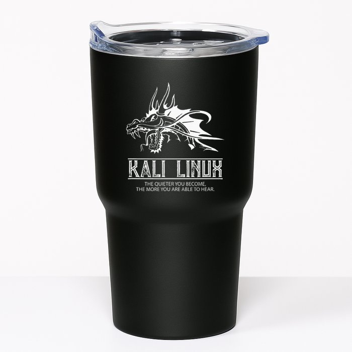 Kali Linux Dragon & Tagline Tumbler