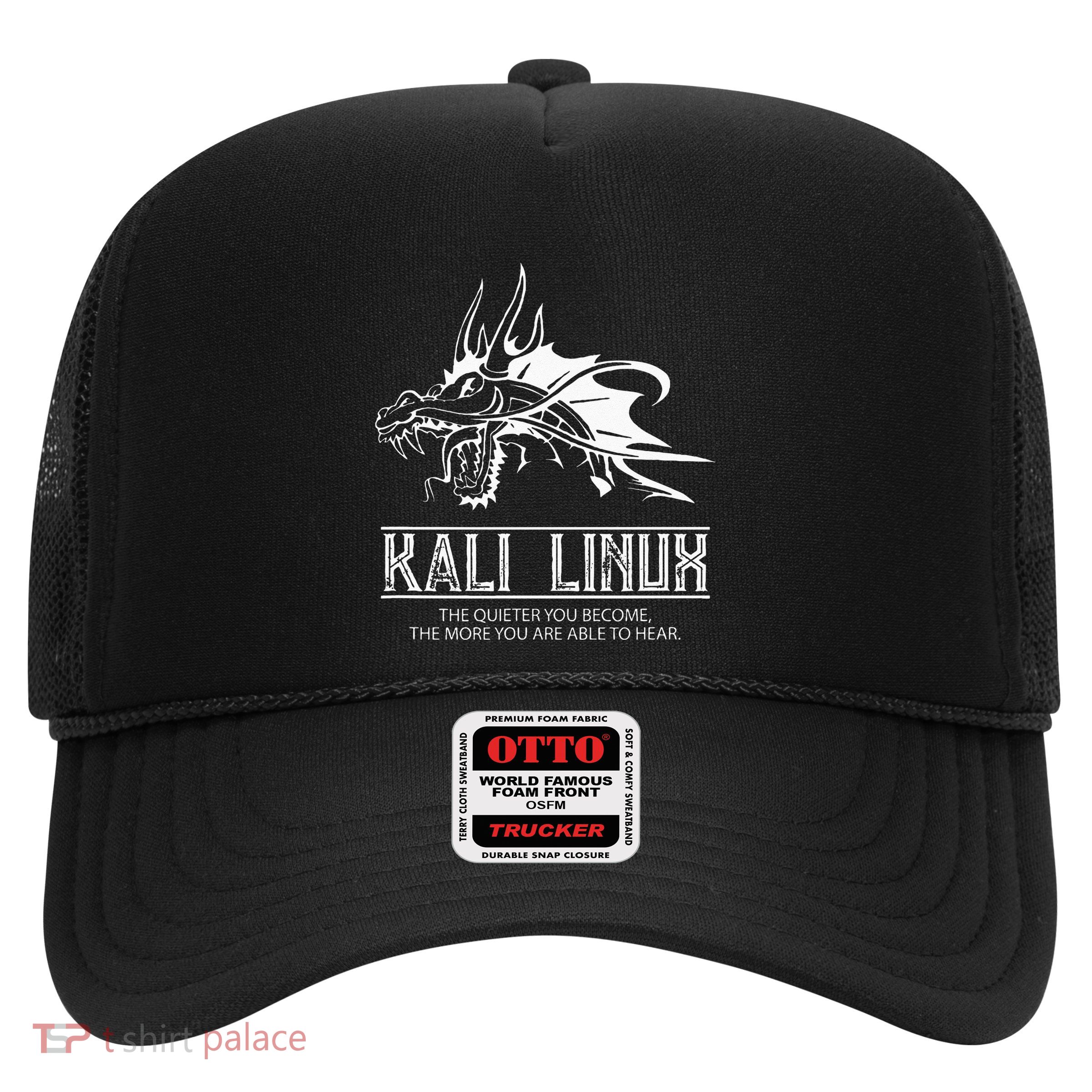 Kali Linux Dragon & Tagline Trucker Hat
