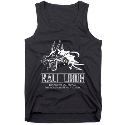 Kali Linux Dragon & Tagline Tank Top