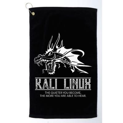 Kali Linux Dragon & Tagline Golf Towel