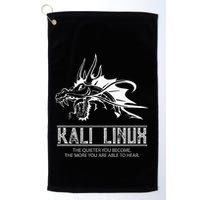 Kali Linux Dragon & Tagline Golf Towel