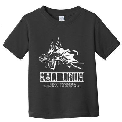 Kali Linux Dragon & Tagline Toddler T-Shirt