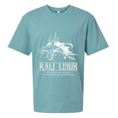 Kali Linux Dragon & Tagline Sueded Cloud Jersey T-Shirt