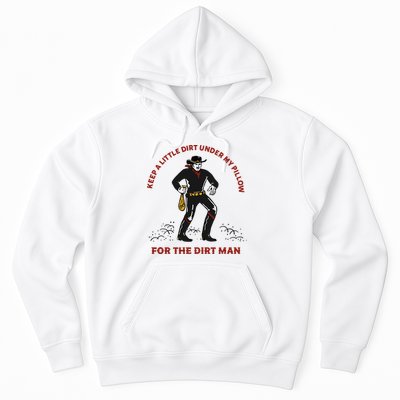 Keep Little Dirt Under My Pillow For The Dirt Man Raglan Baseball Hoodie