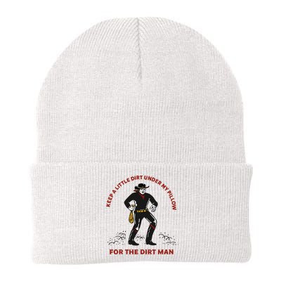 Keep Little Dirt Under My Pillow For The Dirt Man Raglan Baseball Beanie