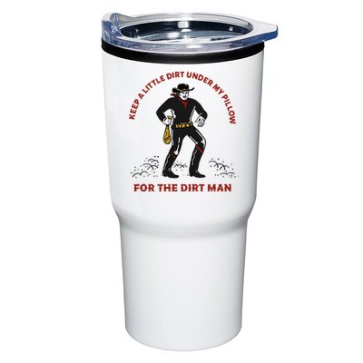 Keep Little Dirt Under My Pillow For The Dirt Man Raglan Baseball Tumbler
