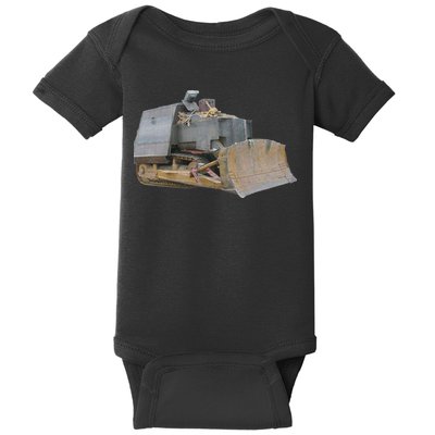 Killdozer Libertarian Dtom Tread Bulldozer Tractor Excavator Baby Bodysuit