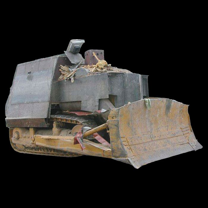 Killdozer Libertarian Dtom Tread Bulldozer Tractor Excavator Wool Snapback Cap