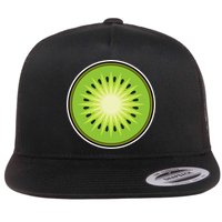 Kiwi Lazy DIY Halloween Costume Funny Tropical Sliced Fruit Flat Bill Trucker Hat
