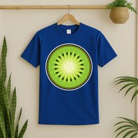 Kiwi Lazy DIY Halloween Costume Funny Tropical Sliced Fruit T-Shirt