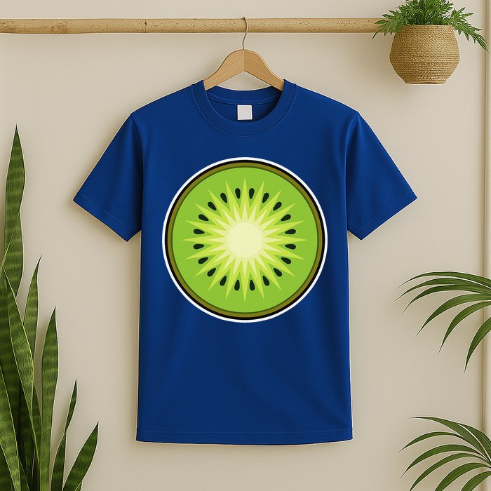 Kiwi Lazy DIY Halloween Costume Funny Tropical Sliced Fruit T-Shirt