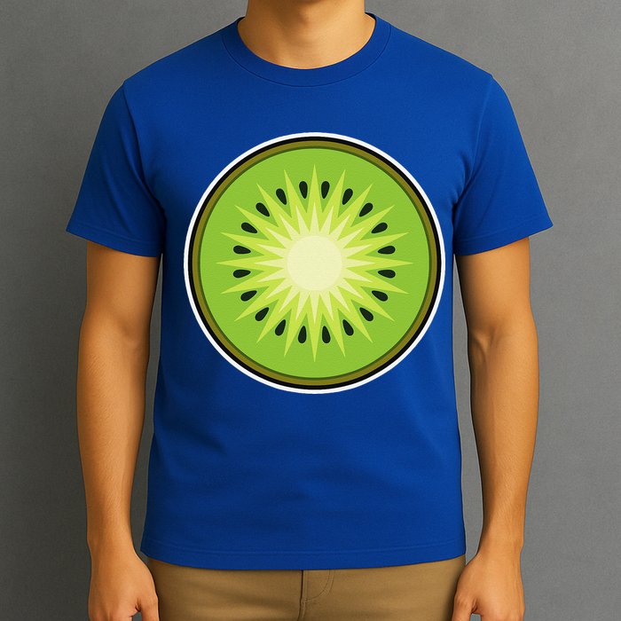 Kiwi Lazy DIY Halloween Costume Funny Tropical Sliced Fruit T-Shirt