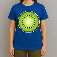 Kiwi Lazy DIY Halloween Costume Funny Tropical Sliced Fruit T-Shirt