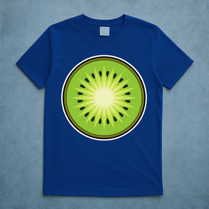 Kiwi Lazy DIY Halloween Costume Funny Tropical Sliced Fruit T-Shirt