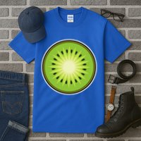 Kiwi Lazy DIY Halloween Costume Funny Tropical Sliced Fruit Tall T-Shirt