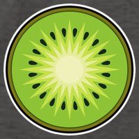 Kiwi Lazy DIY Halloween Costume Funny Tropical Sliced Fruit Vector Backpack