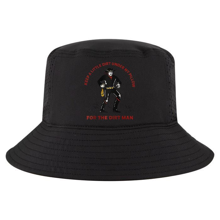 Keep Little Dirt Under My Pillow For The Dirt Man Raglan Baseball Cool Comfort Performance Bucket Hat