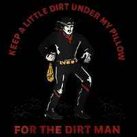 Keep Little Dirt Under My Pillow For The Dirt Man Raglan Baseball Tall T-Shirt