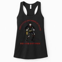 Keep Little Dirt Under My Pillow For The Dirt Man Raglan Baseball Womens Tank Top
