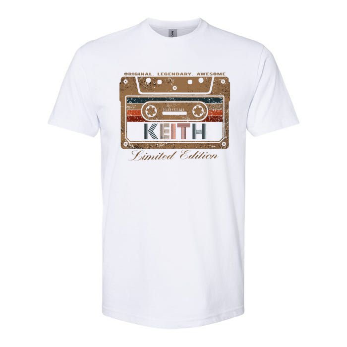 Keith Limited Edition Cassette Softstyle CVC T-Shirt