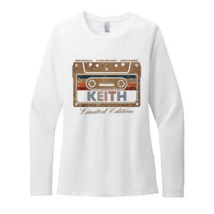 Keith Limited Edition Cassette Womens CVC Long Sleeve Shirt