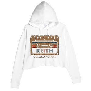 Keith Limited Edition Cassette Crop Fleece Hoodie