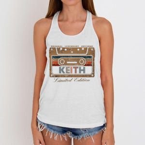 Keith Limited Edition Cassette Women's Knotted Racerback Tank