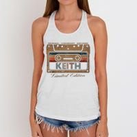 Keith Limited Edition Cassette Women's Knotted Racerback Tank