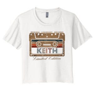 Keith Limited Edition Cassette Women's Crop Top Tee