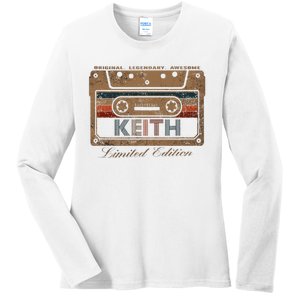 Keith Limited Edition Cassette Ladies Long Sleeve Shirt