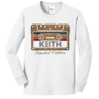 Keith Limited Edition Cassette Kids Long Sleeve Shirt