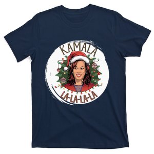 Kamala Lalalala Funny Christmas Holiday Harris Walz Song T-Shirt