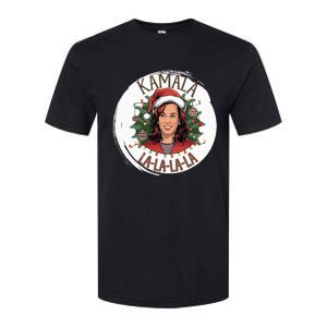 Kamala Lalalala Funny Christmas Holiday Harris Walz Song Softstyle CVC T-Shirt