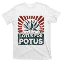 Kamala Lotus For Potus Potus Yes She Kam T-Shirt