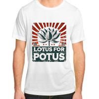 Kamala Lotus For Potus Potus Yes She Kam Adult ChromaSoft Performance T-Shirt