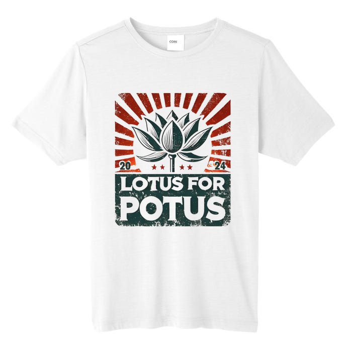 Kamala Lotus For Potus Potus Yes She Kam Tall Fusion ChromaSoft Performance T-Shirt