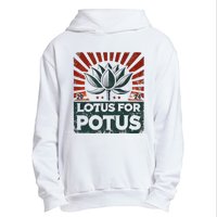 Kamala Lotus For Potus Potus Yes She Kam Urban Pullover Hoodie