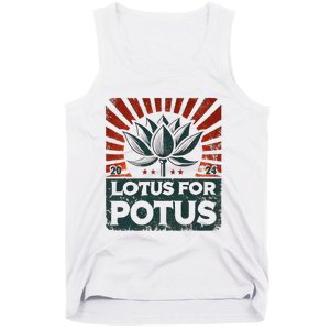 Kamala Lotus For Potus Potus Yes She Kam Tank Top