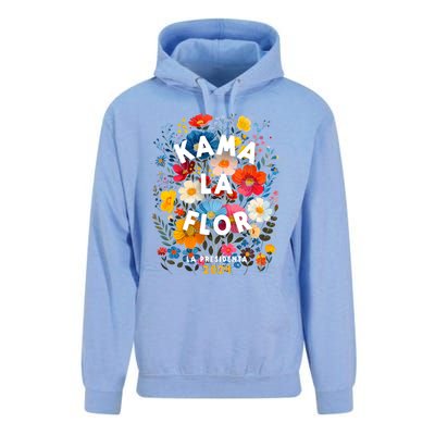 Kama La Flor Kamala Harris President 2024 Kama La Flor 2024 Unisex Surf Hoodie