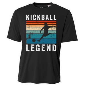 Kickball Legend Funny Kickball Player Retro Kickball Cooling Performance Crew T-Shirt