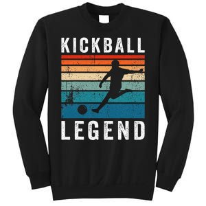 Kickball Legend Funny Kickball Player Retro Kickball Sweatshirt