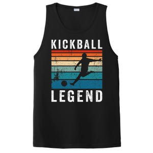 Kickball Legend Funny Kickball Player Retro Kickball PosiCharge Competitor Tank