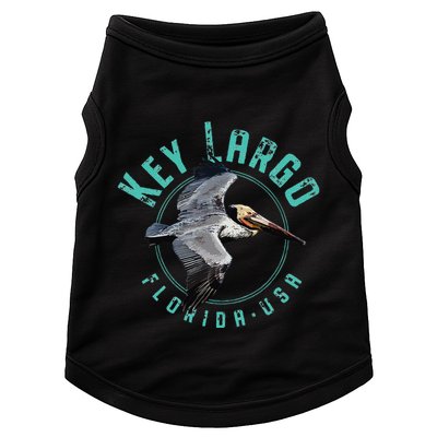 Key Largo Florida Pelican Design Doggie Tank