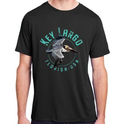 Key Largo Florida Pelican Design Adult ChromaSoft Performance T-Shirt